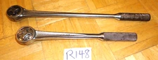 J H WILLIAMS CO TOOLS 2 PC. 1/2 DRIVE SUPERRATCHETS 11 INCH S-52 & 15 INCH S-53
