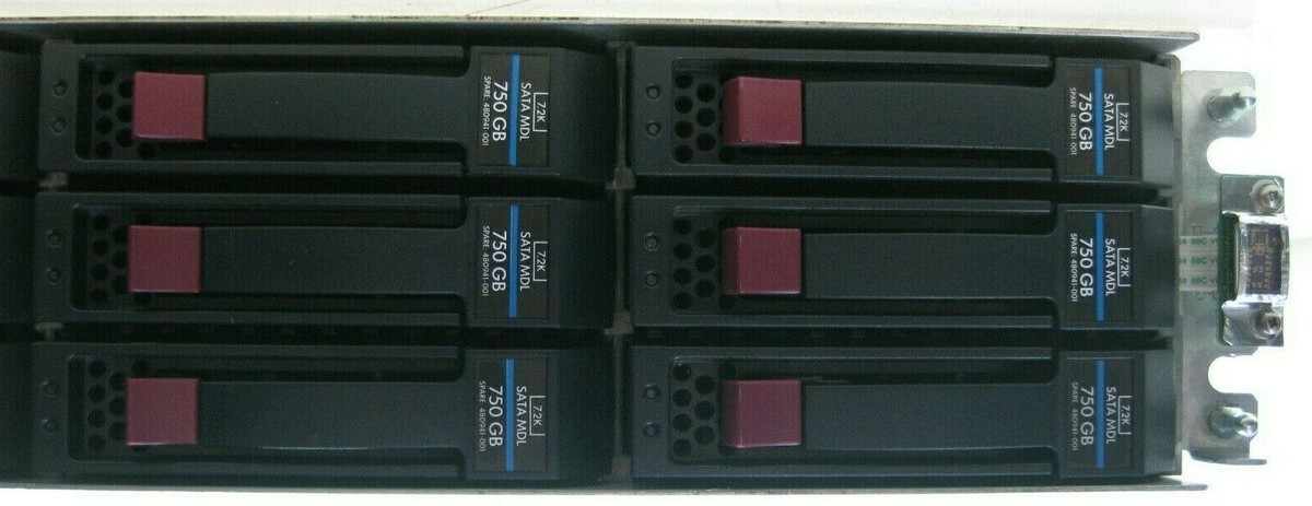 HP StorageWorks MSA 2012i iSCSI Storage Array with Dual Controller