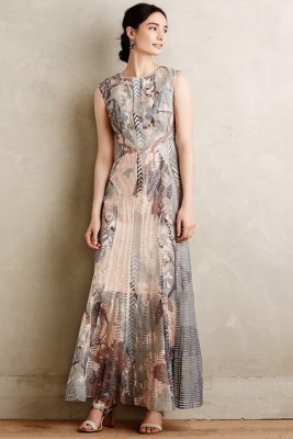 anthropologie prom dress
