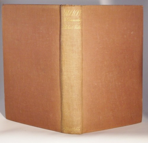 Michael Sadieir Trollope A Commentary First UK Edition 1927 - Foto 1 di 6