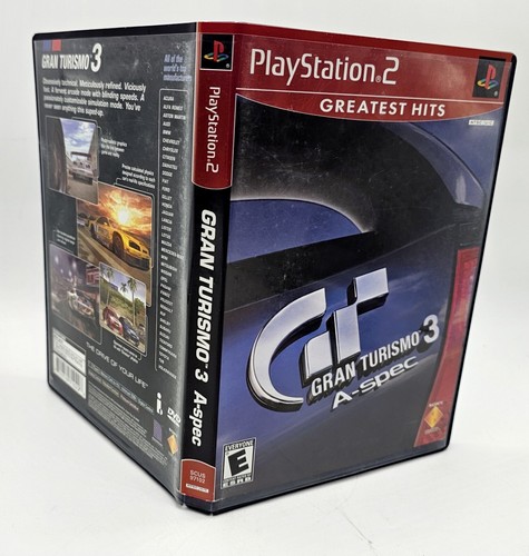 Gran Turismo 3 A-spec GH PS2 PlayStation 2 + Reg Card - Complete CIB With Manual - Picture 4 of 9