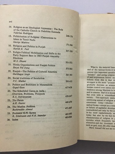 Shakir, Moin (Ed): Religion Staat und Politik IN Indien Prof. G. N.Sharma Felic - Bild 4 von 10