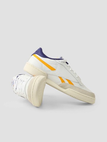 Reebok Club C Revenge GX0386 Men's White Purple Leather Causal Shoes NR6606 - Bild 29 von 30