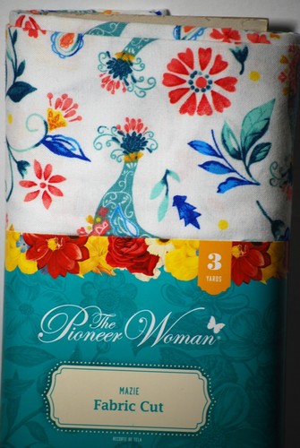 Maize Pioneer Women 3pc 44/45"w x 108"L Fabric Cuts - Picture 4 of 6