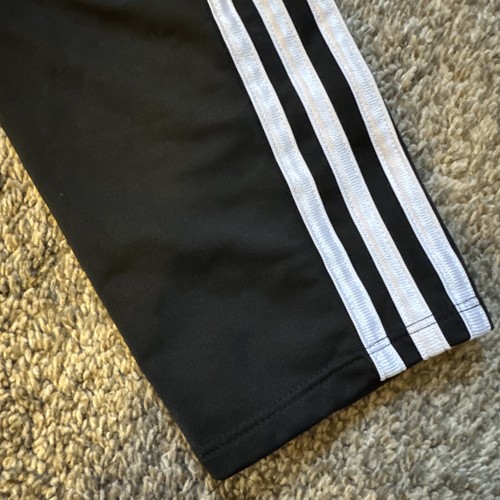 Adidas Girls M 10/12 Athletic Trainer Pants Black GUC - Picture 2 of 6