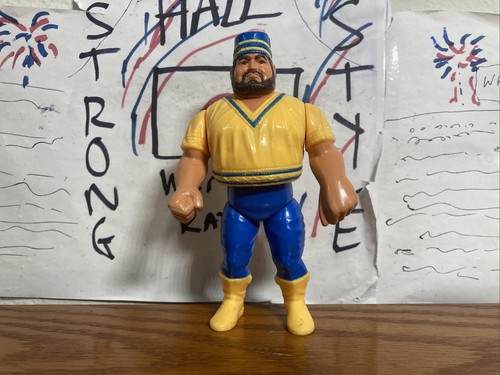 WWF Akeem Hasbro Wrestling Figure WWE 1990 Series ...