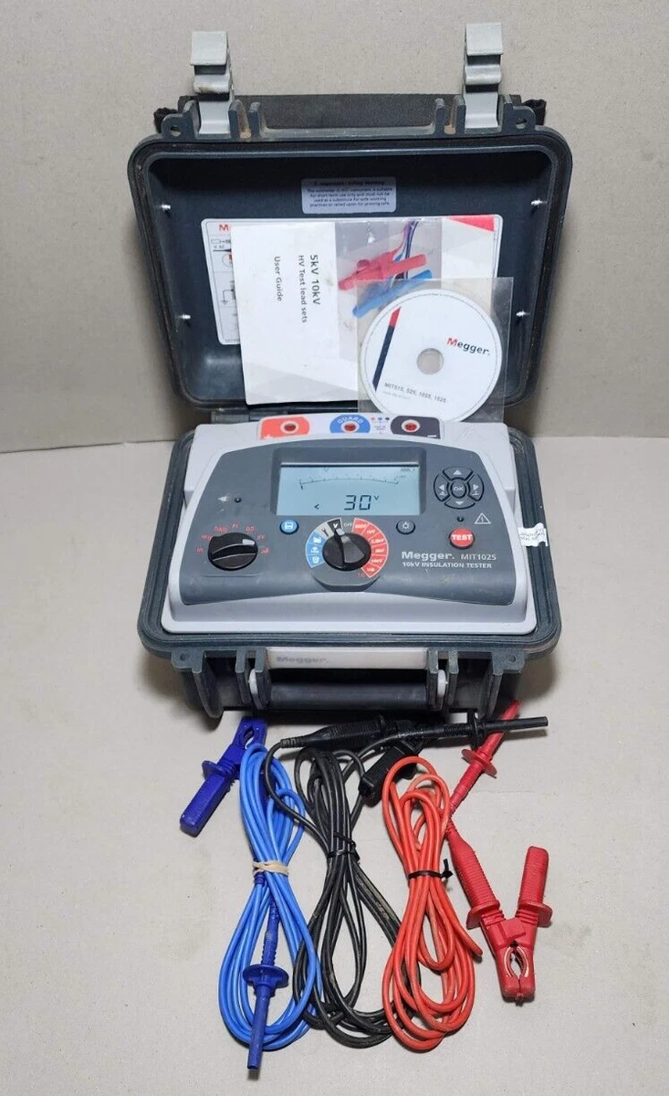 Megger 10kv cheap insulation tester