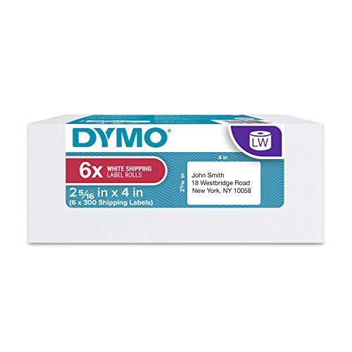 DYMO 2050765 DY LW 2-1/4IN X 4IN WHT SHIP 300CT 6PK (30256) - Picture 1 of 1