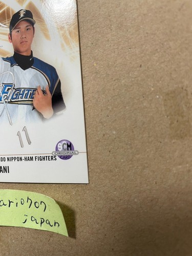 SHOHEI OHTANI 大谷翔平 2013 BBM ROOKIE CARD SILVER PRINTED FOIL AUTO 206 MLB WBC MVP - Bild 7 von 18