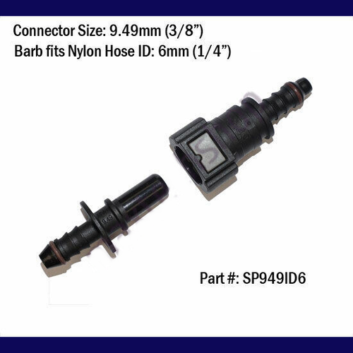 Conector rápido de línea de combustible par de manguera 1/4" 5/16" 3/8 1/2" en 4/6/8/10/12 mm - Imagen 53 de 102