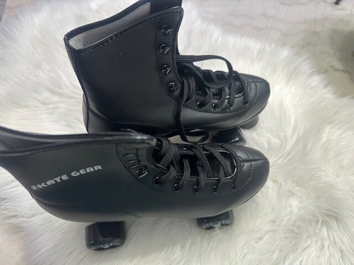 Skate Gear Retro Quad Roller Skates with Structured Boot - Picture 2 of 7