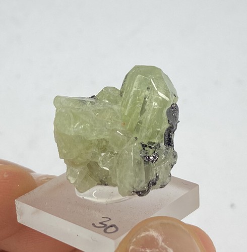 DIOPSID Kristall (6.8gr) Roh Diopside Crystal rough, Merelani Tansania - Picture 2 of 3