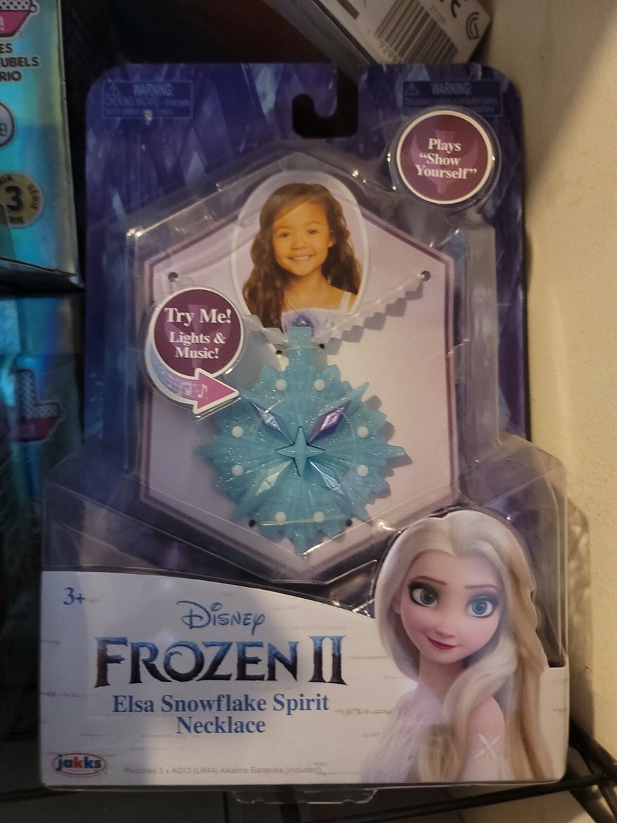 Frozen singing necklace discount