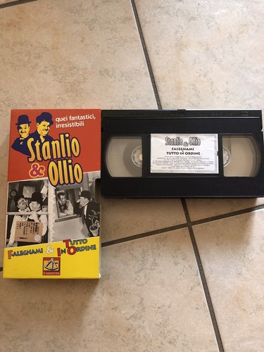 Videocassette Stanlio E Ollio - Foto 3 di 5