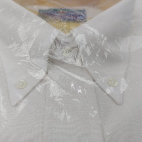 Vintage Woodward 16 32/33 White Dress Shirt New in Original Pkg by Dayton Hudson - Picture 3 of 6