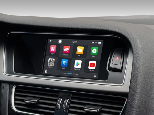 für Audi A5 8T 8F mit MMI Auto Radio DAB+ USB Bluetooth kabellos Apple Carplay - Bild 3 von 8