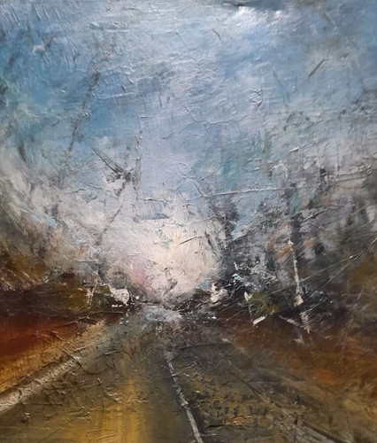 MARY GRANT "ASHDOWN FOREST" ORIGINAL OIL & ACRYLIC ON CANVAS. 2007 - Picture 2 of 7