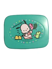 VG Vintage Sanrio 1996  Pochacco tIn mini box  4.7inch