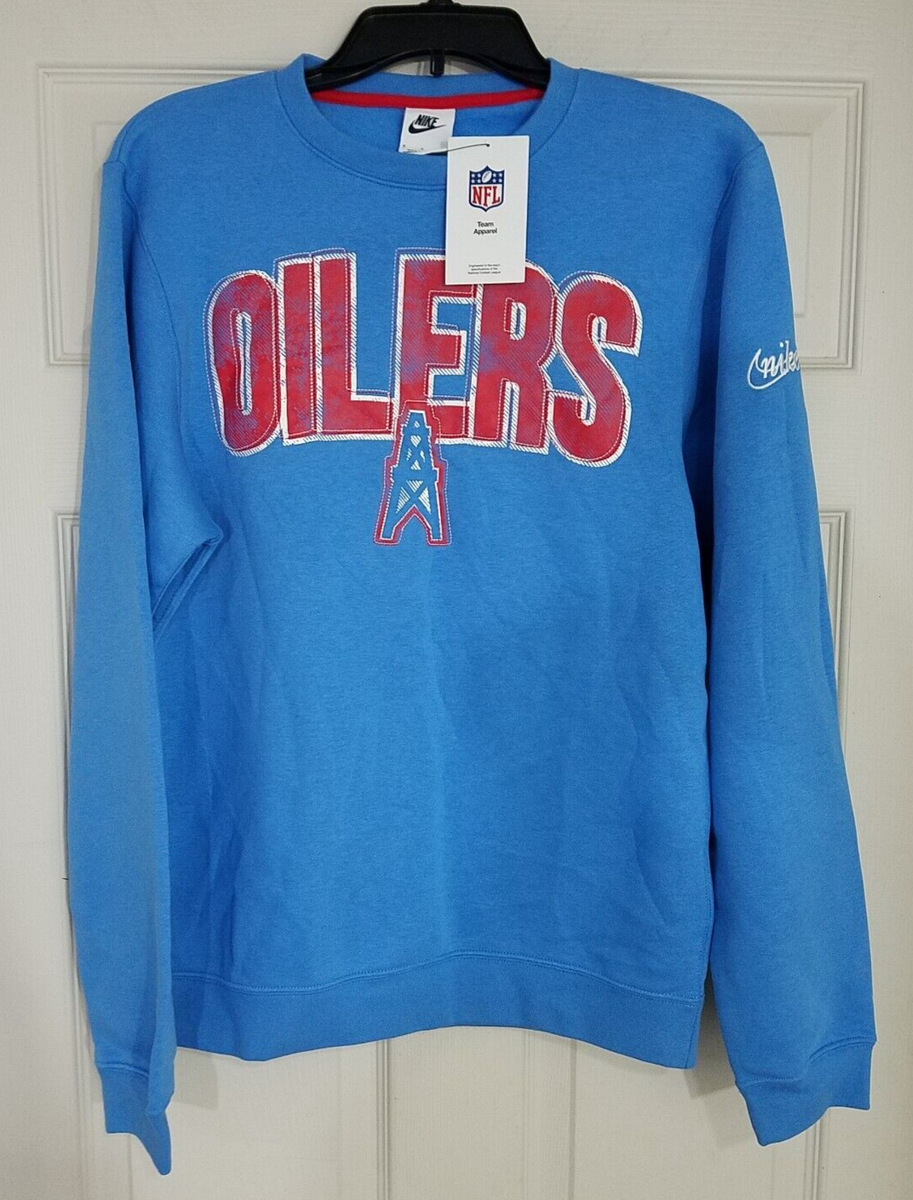 【NIKE】Tennessee Titans Rewind Club Logo Nike Tennessee Titans Houston Oilers Rewind Club Pullover
