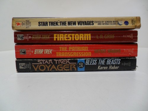 Lot of Star Trek Novels (4) & William Shatner TekWar Novels (4) 1st Edition   - Imagen 12 de 12