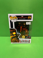 Funko Pop! Vinyl: Marvel - Molten Man (Glow) - GameStop (GS) (Exclusive) #474
