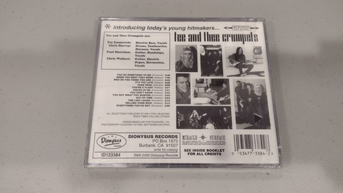 Tee And Thee Crumpets - Introducing Today's Young Hitmakers - CD © 2000 (B37) - Imagen 2 de 2