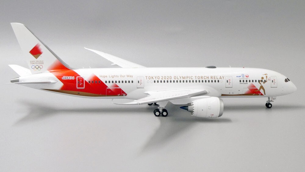 航空機・ヘリコプター B787-8 TOKYO 2020 JA837J 1/200 JC Wings Japan Airlines Boeing 787-8 JA837J Tokyo 2020 Olympic JC