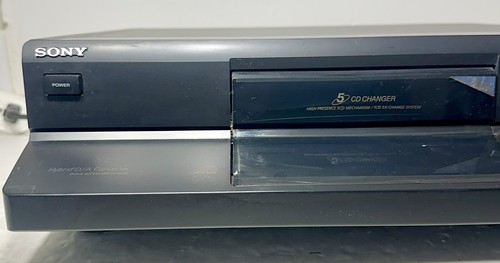 SONY CDP-CE105 5-Disc Carousel Hybrid D/A Converter CD Changer Player - Picture 3 of 14