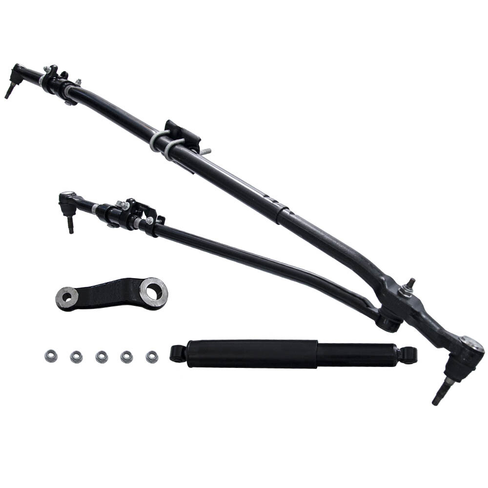 Steering Linkage Pitman Arm Damper Drag Kit For Dodge Ram 2500