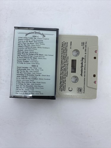 Smithsonian Collection American Popular Song Cassettes Box Set Music Six Decades - Picture 6 of 12