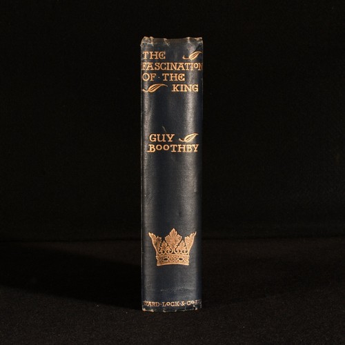 1897 Die Faszination des Königs von Guy Boothby Erstausgabe - Bild 2 von 5