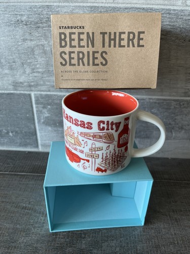 Neu im Karton Starbucks KANSAS Been There Series Collection Becher 14 Oz 2023