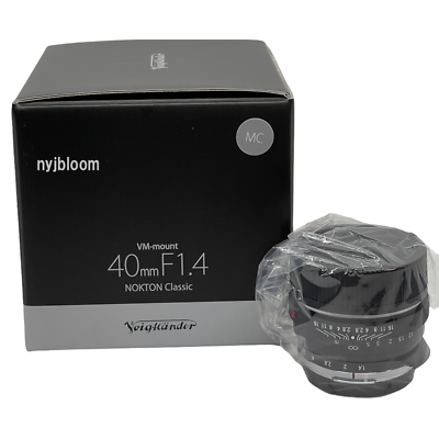 New Voigtlander NOKTON Classic 40mm f1.4 MC(Multi Coated