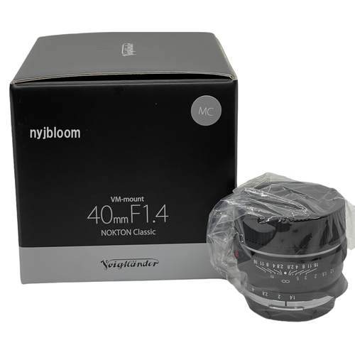 New Voigtlander NOKTON Classic 40mm f1.4 MC(Multi Coated) Lens - VM Mount Cosina - Picture 5 of 9