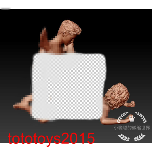 1/64 1/43 1/87 Pareja Amante Escena Miniaturas Figuras Muñeca Para Coches Vehículo Juguete - Imagen 2 de 5