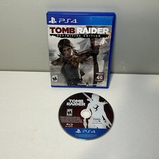 Tomb Raider Definitive Edition (Sony PlayStation 4, 2014)  PS4 No Manual
