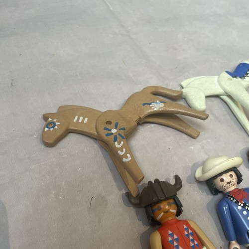 Vintage Native American Playmobil 1970s Figures And Accessories - Picture 3 of 9