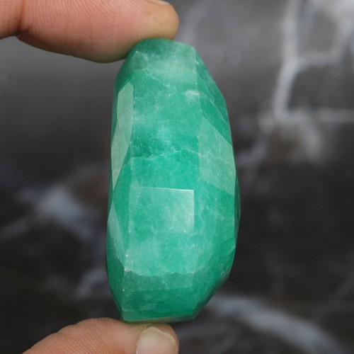 Natural Faceted Green Emerald 363 Ct. Pear Cut Certified Loose Gemstone - Picture 3 of 4