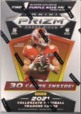 2021 Panini Prizm Draft Picks Football Factory Sealed Blaster Box