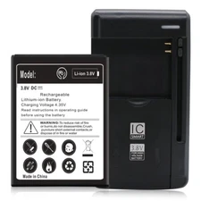 High Power 2350mAh Battery Universal Charger for T-Mobile/AT&T ZTE MF64 Z64 USA