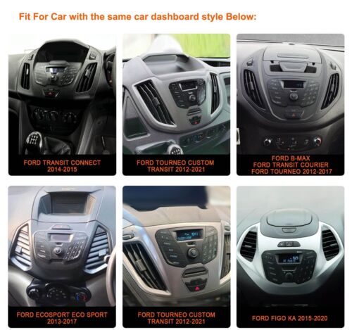 Radio GPS para coche Android 14 de 10,88" para Ford Custom Transit Connect B-Max Eco Sport - Imagen 2 de 18