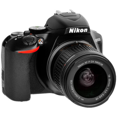 Nikon D3500 DSLR Camera with 18-55mm Lens +18-300mm Lens +3 PC