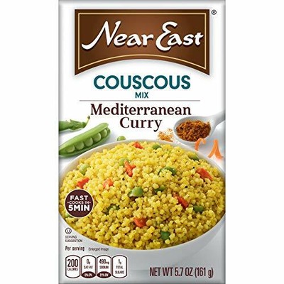 Near East Couscous Mix, Mediterranean Curry 5.7 oz (Pack ...