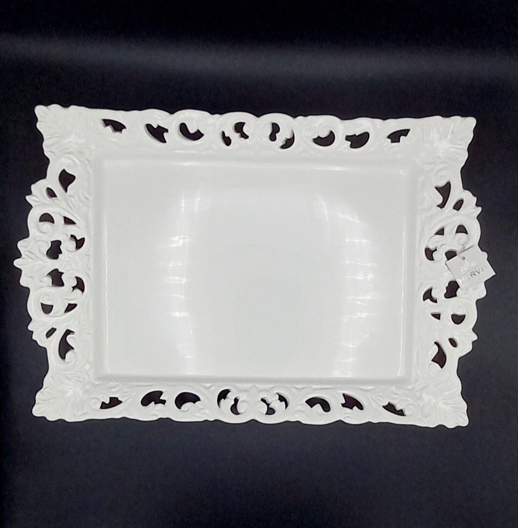 Piatto Porcellana Nerthus - 3 Scomparti Rettangolari, Per Aperitivi E Finger Food - Foto 14