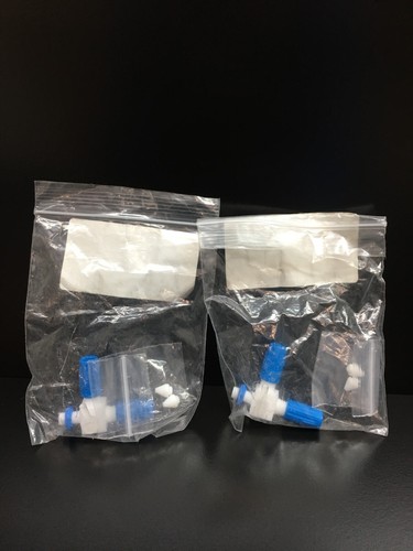 Omnifit PN 001121 Column Bleed Valve & END FITTING Lot 2 PCS - Picture 15 of 24