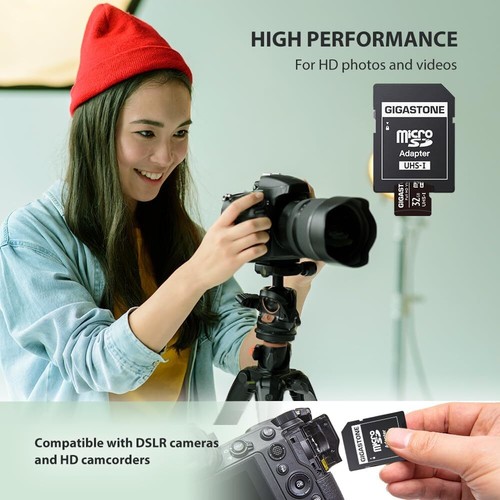 32GB Micro SD Card with Adapter, U1 C10 Class 10 90MB/S, Full HD Available, Micr - Picture 3 of 7