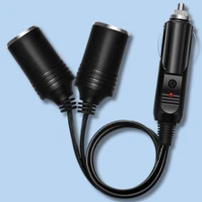Dual Car Cigarette Lighter Splitter Charger Power Socket Adapter 12v Auto Outlet