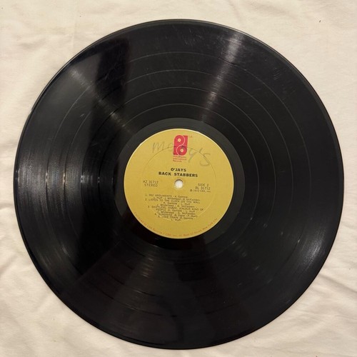 O'Jays Back Stabbers Vinyl Record LP Philadelphia International Records - Imagen 5 de 8