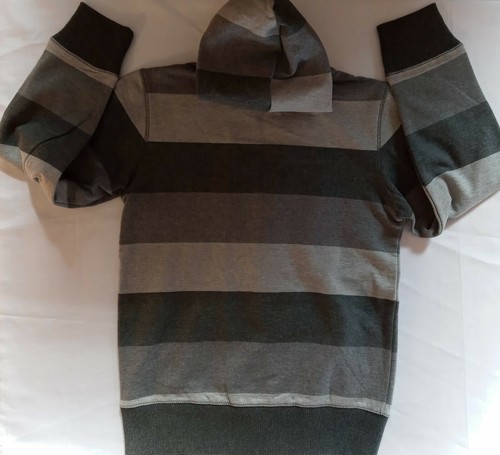 Hoodie Jacket Striped, Boys M/M (10/12) size, Canyon River Blues. - Picture 2 of 10
