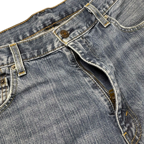 Levi's 550 Jeans Mens 38x36 Midrise Relaxed Loose Grunge Skater Y2K Lightwash - Picture 8 of 12